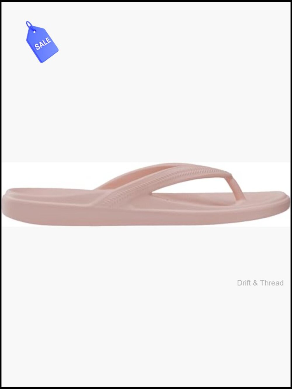 Arch Support Flip Flops - Orthotic Thong Sandals for Plantar Fasciitis Relief - Picture 4 of 7